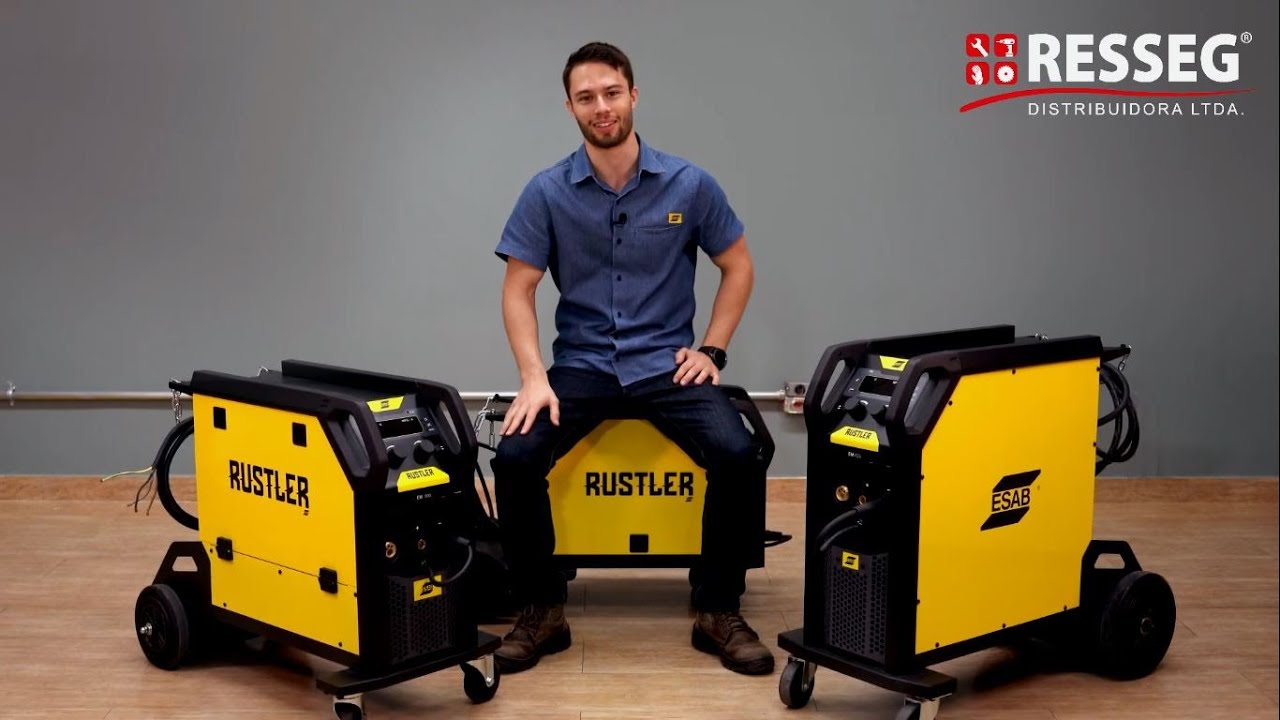 Vem conhecer nossas Máquinas de Solda Rustler Esab