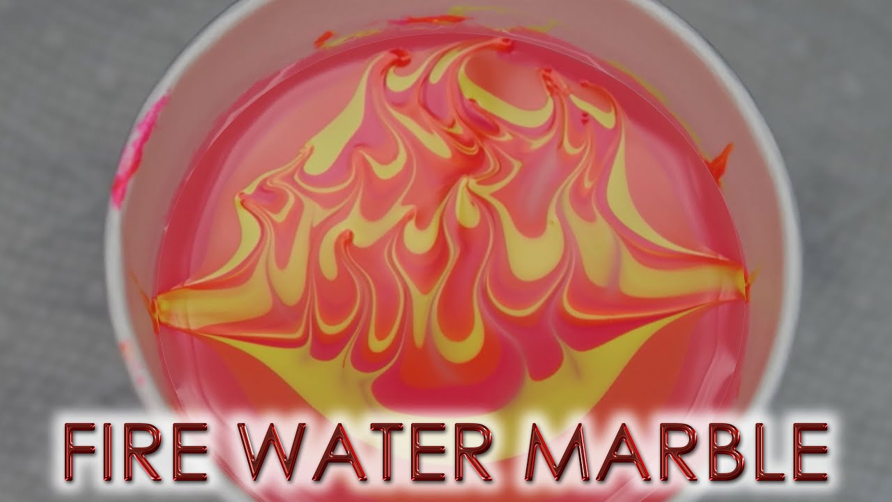 Fire | Water Marble 