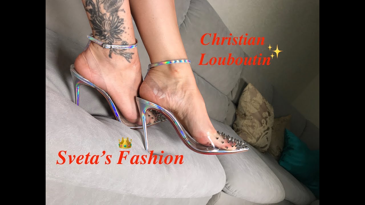 Christian Louboutin Spikoo Heels 💕 туфли Christian Louboutin Spikoo с шипами обзор