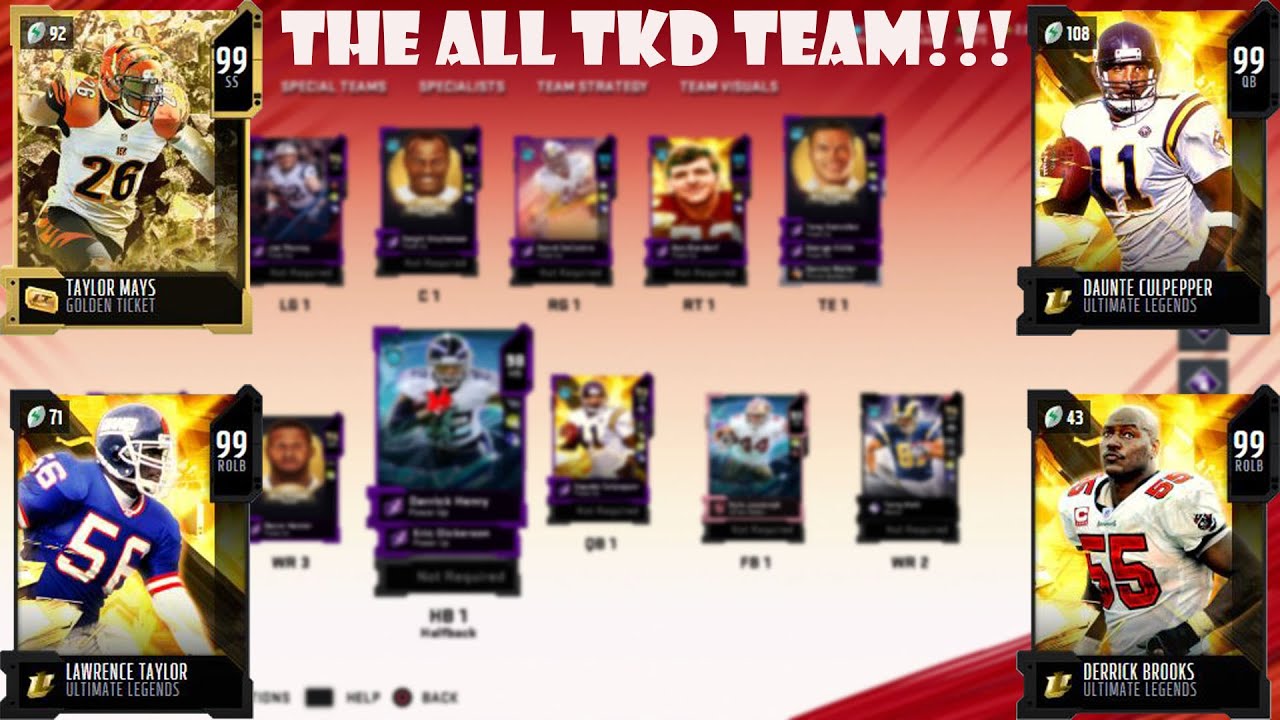 THE ALL TKD THEME TEAM!!! THIS GUYS OFFENSE IS SO ANNOYING!!! Madden 21 Ultimate Team Series!!!