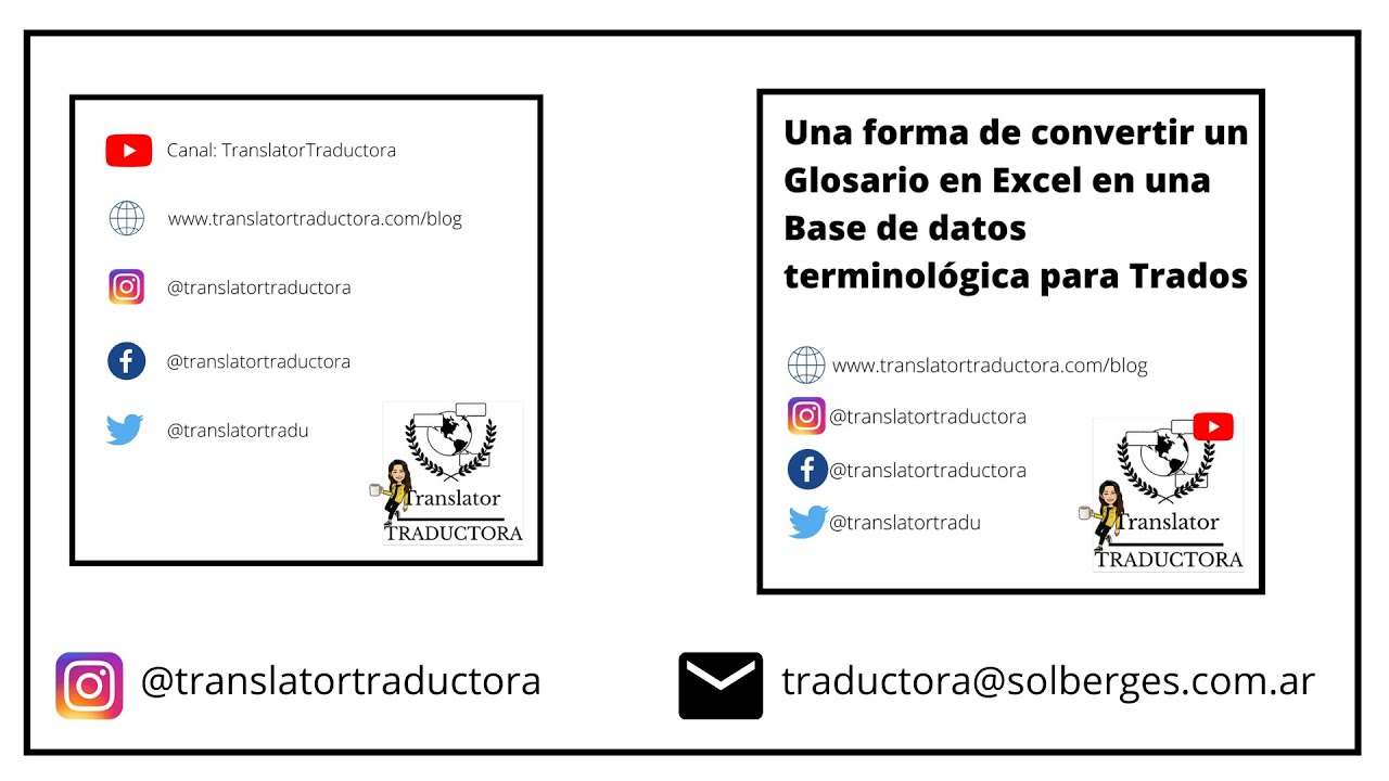 Cómo convertir un glosario en Excel en una base de datos terminológica para usar con Trados Studio