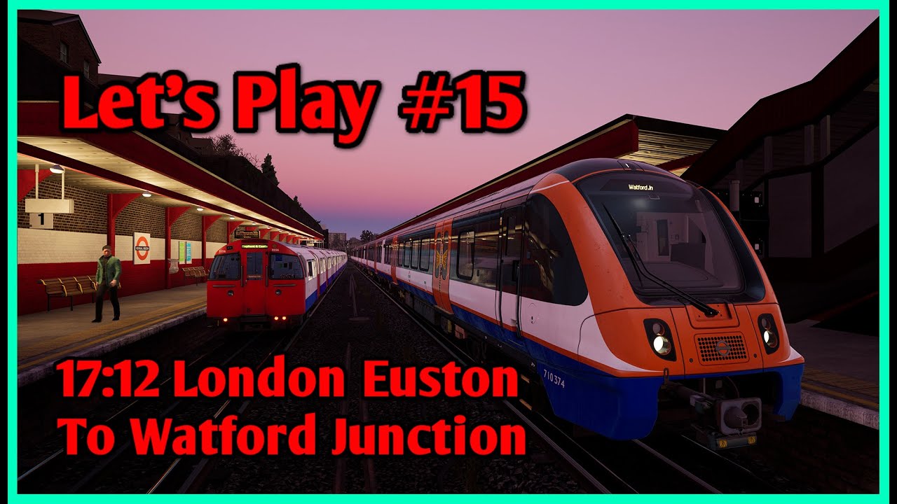Train Sim World 5 - Let's Play #15 - Lioness Line - London Euston To Watford Junction [4K 60FPS]