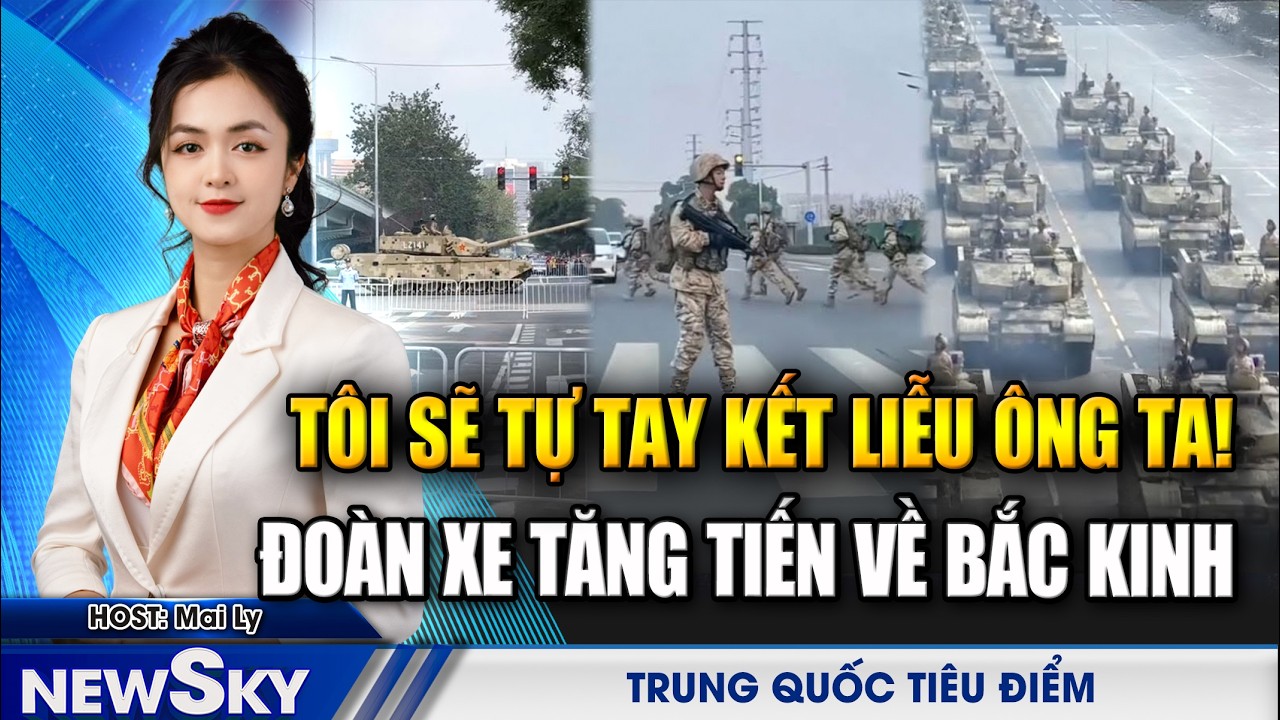 Tướng Lĩnh Tuyên Chiến Với Tập, Bất Ổn Quân Sự Trung Quốc Leo Thang Căng Thẳng!