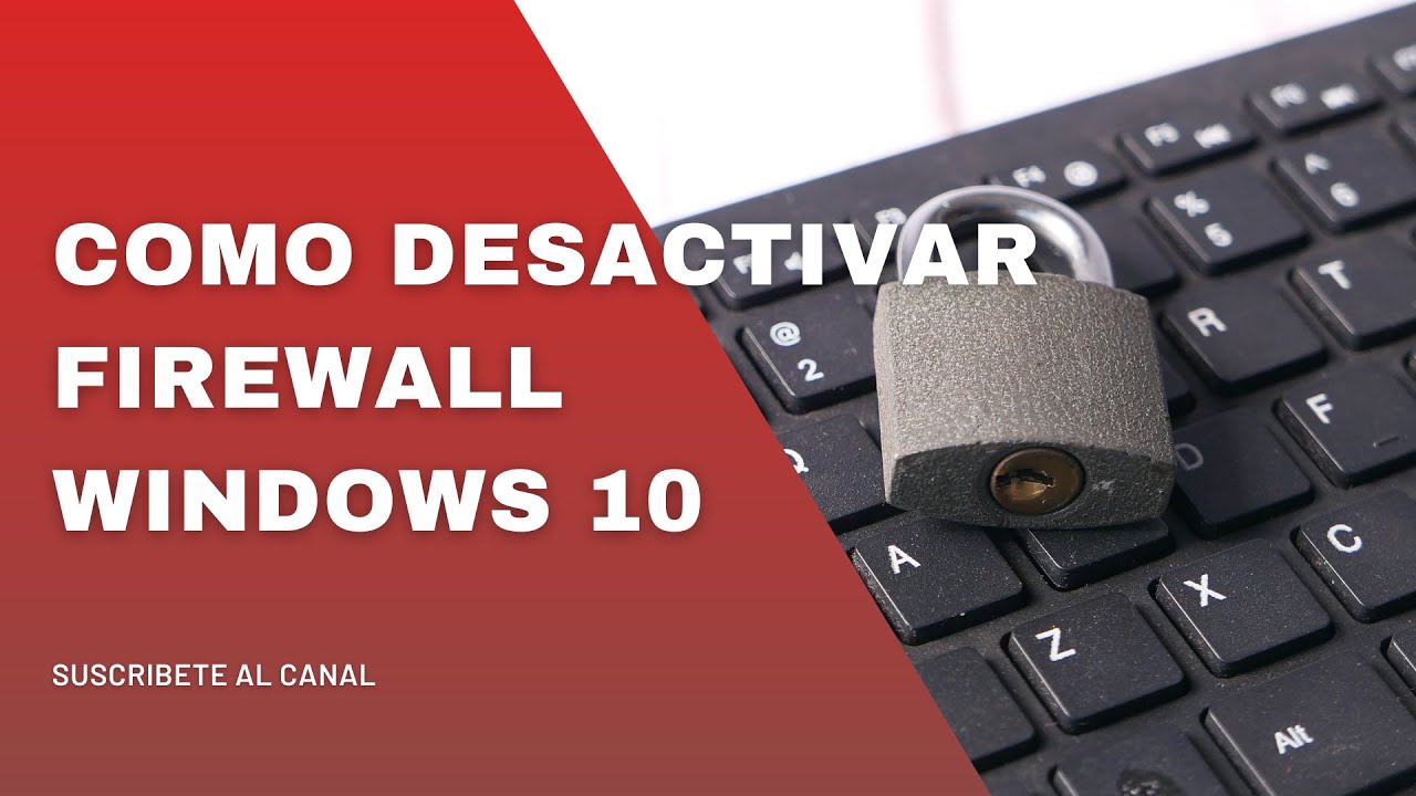 🔰 Como desactivar firewall Windows 10 - 🔥  desactivar firewall Windows 10 2021 permanentemente.