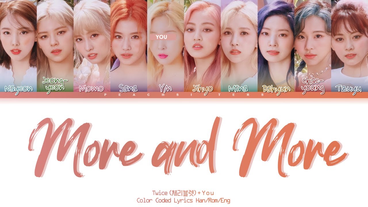 [karaoke ver.] twice - more and more [ you as a member // 10 members ]