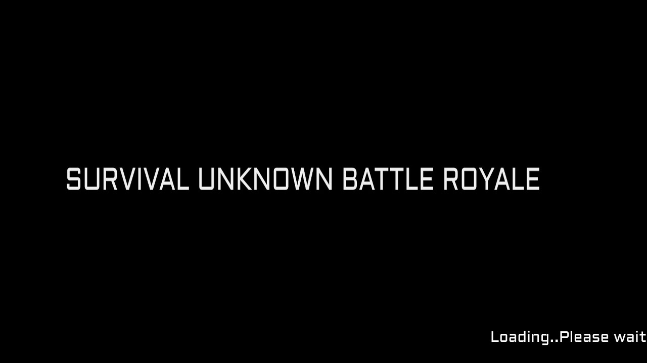 Survival unknown Battle Royale game video 