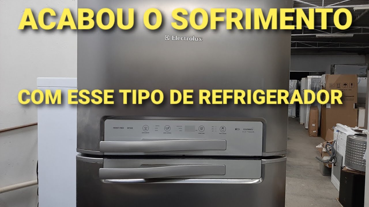 TUDO SOBRE GELADEIRA ELECTROLUX DF, DFF OU DFN.
