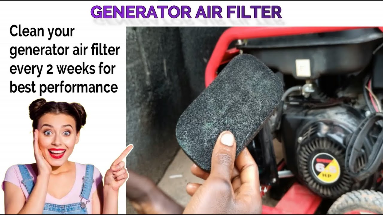 How to Clean a Generator Air Filter (and Why You Should)