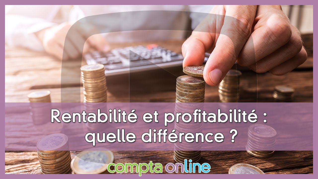 Rentabilit&eacute; et profitabilit&eacute; : quelle diff&eacute;rence ?