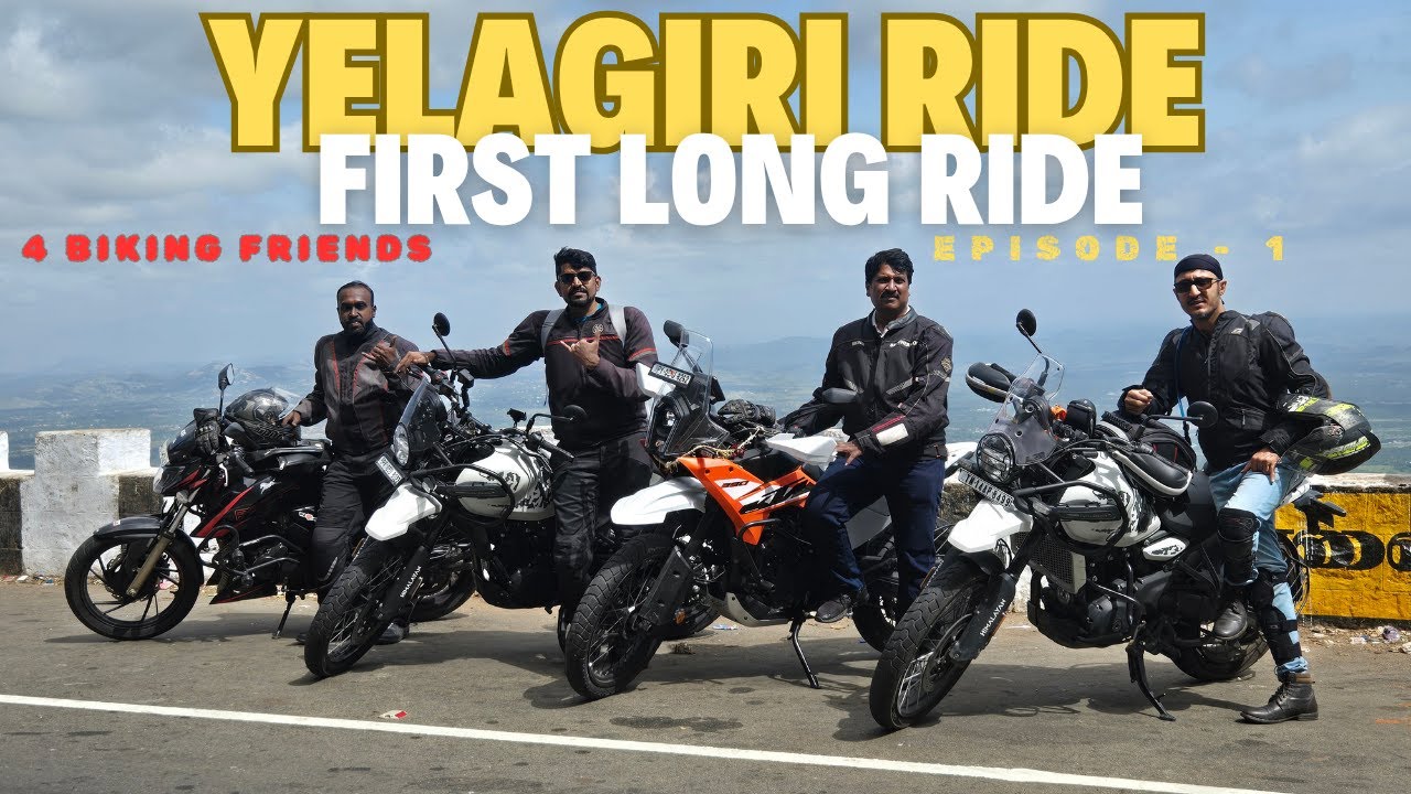 EP1: Himalayan 450 🆚 KTM ADV 390 - 275KM Our First Hill Ride to Yelagiri 16 Hairpin Bends | f5ToRide