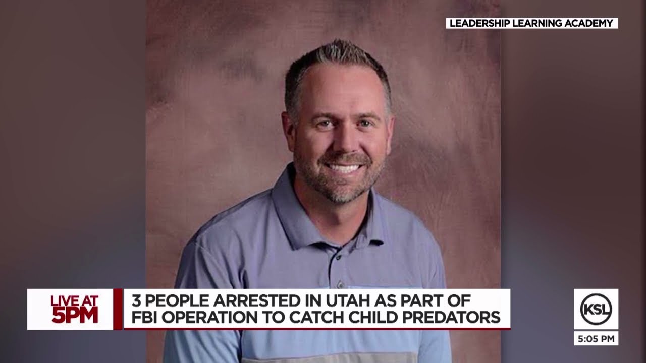 3 arrested in Utah as part of nationwide FBI operation targeting child predators