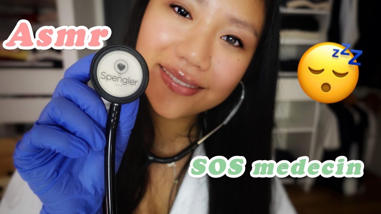 ASMR FR 🩺 ROLEPLAY MEDECIN A DOMICILE JE PRENDS SOIN DE TOI 😍