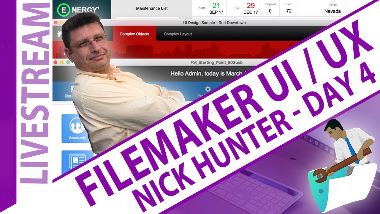 FileMaker UI/UX with Nick Hunter - Day 4