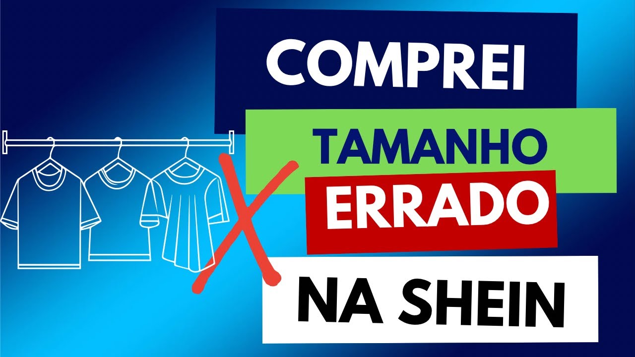 ERREI na Shein até aprender isso sobre tamanhos!