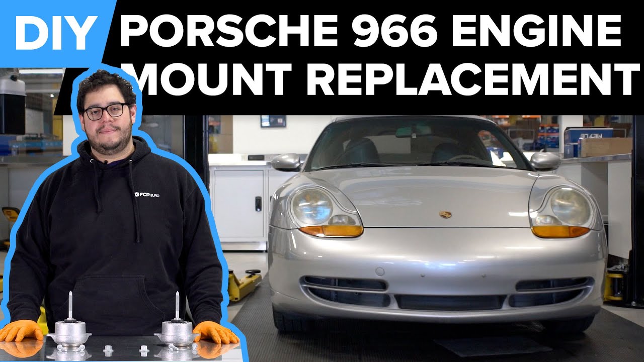 Porsche 996 911 Engine Mount Replacement DIY (Carrera, Boxster, & Cayman)