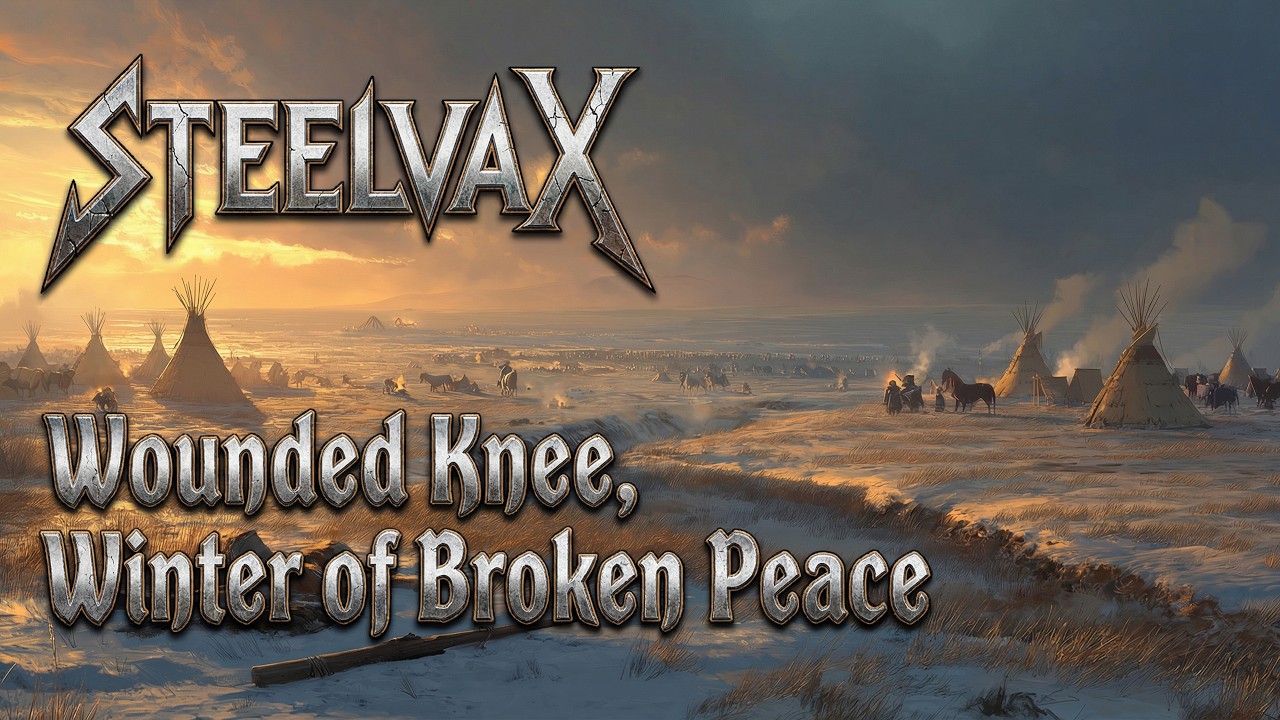 ⚔️ STEELVAX - Wounded Knee, Winter of Broken Peace 🤘