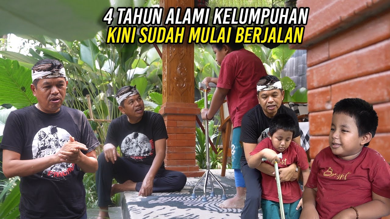 DEDE ANWAR 4 TAHUN ALAMI KELUMPUH4N | KINI SUDAH MULAI BERJALAN SETELAH BER0B4T KE PAK HARIS