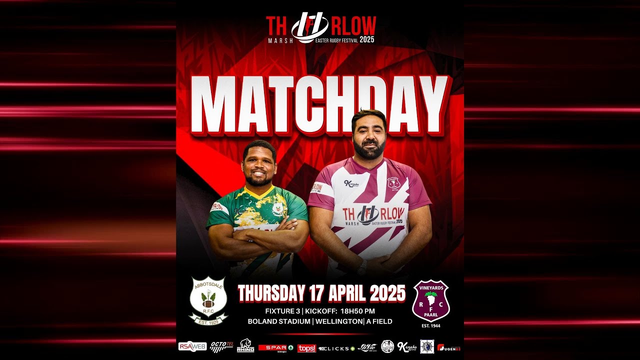 Thurlow Marsh Easter Rugby Festival 2025: Abbotsdale vs Vineyards