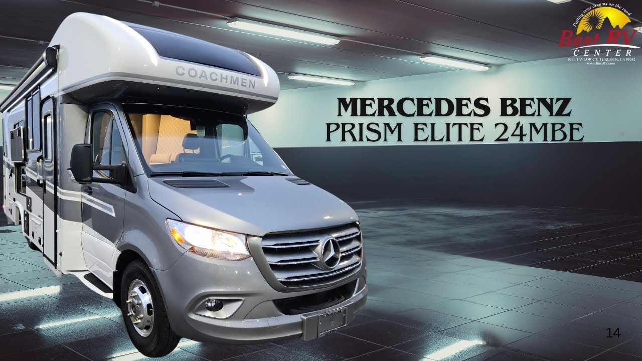 Class C Mercedes Benz Motorhome Loaded With Luxury Features || 2025 Coachmen RV Prism Elite 24MBE