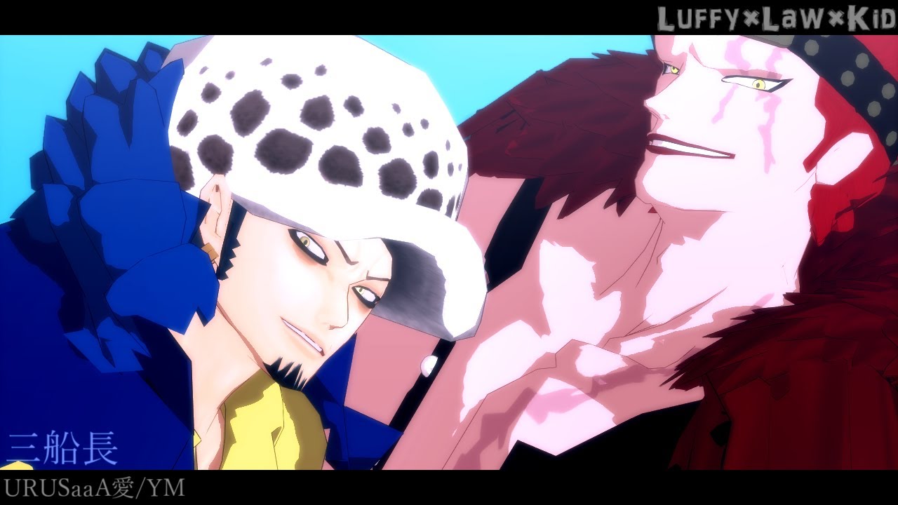 【MMDワンピ】三船長でURUSaaA愛【祝ワンピースの日2022】