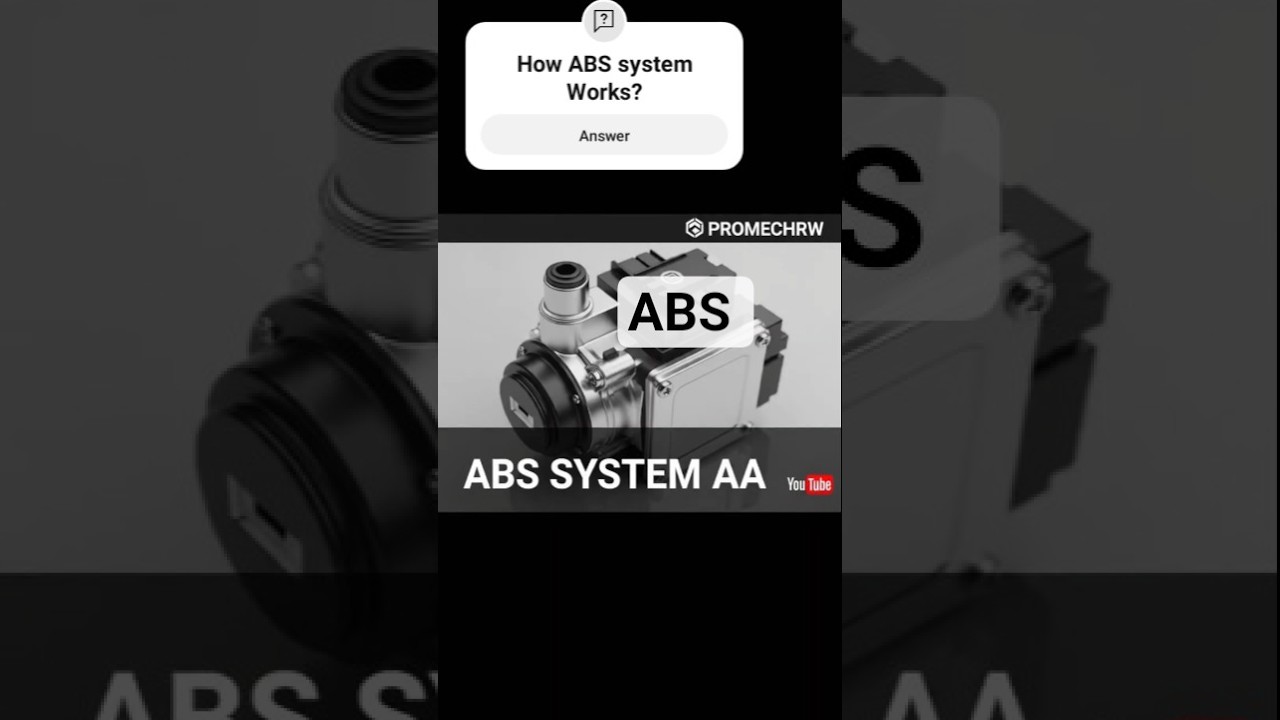 How ABS System Works | Anti-Lock Braking System Explained in Detail 