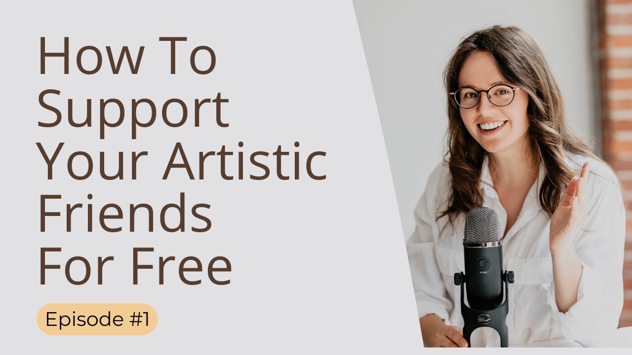 How To Support Your Artistic Friends For Free - Brush Work # 1