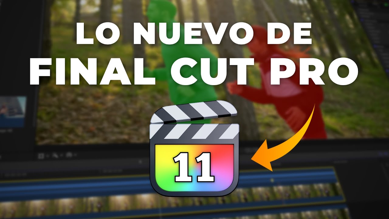 🔥 Todo lo NUEVO de FINAL CUT PRO 11 👉🏻 Máscara magnética, subtítulos automáticos, etc