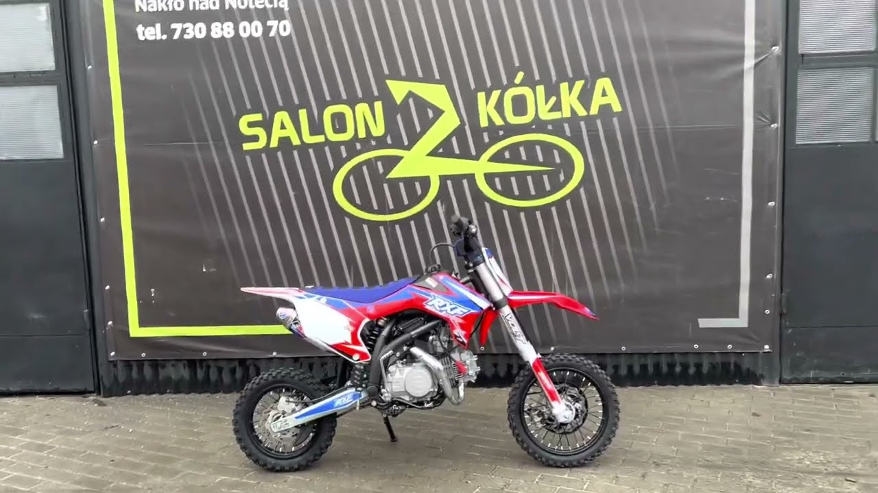 Cross PIT Bike RXF Open 150 - nowość - prezentacja crossa #salon2kolka