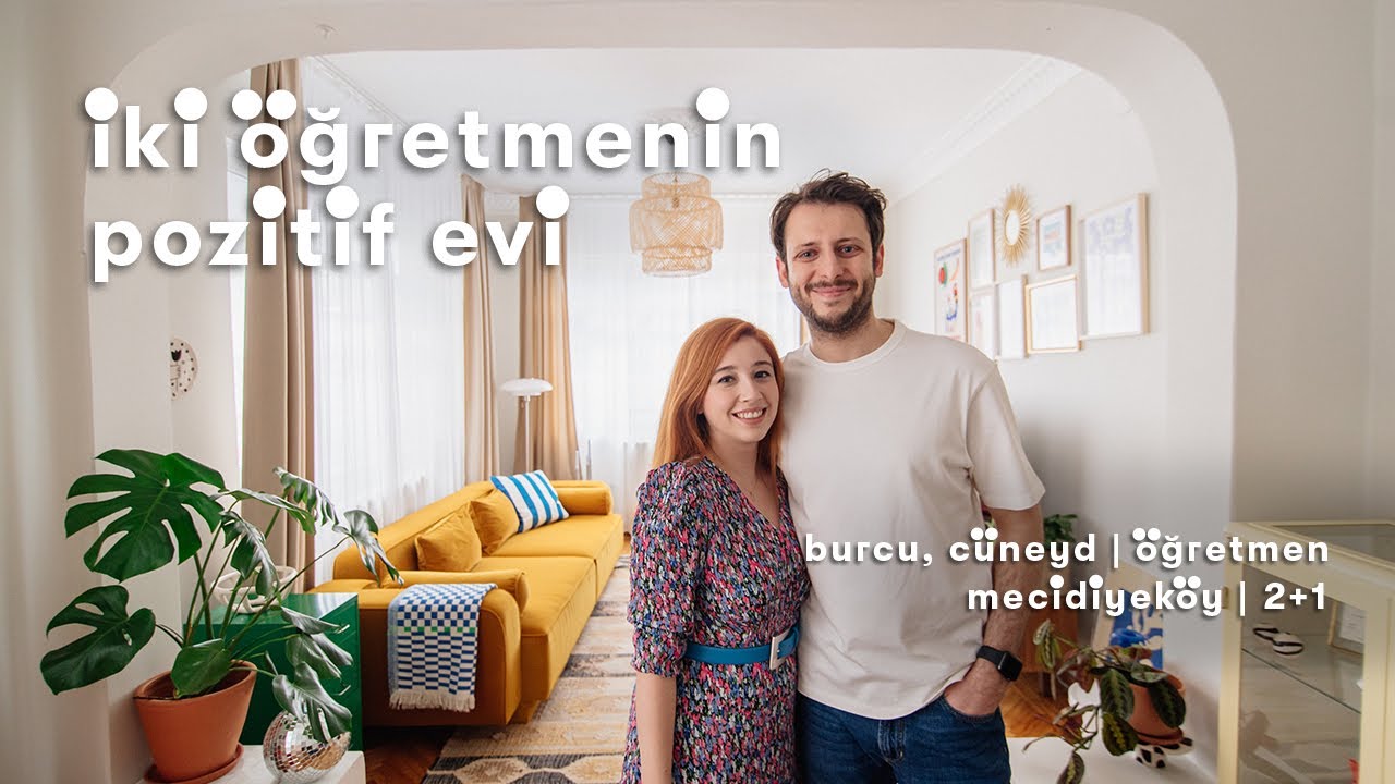 Öğretmen Çiftin Mecidiyeköy'deki Renkli Evi 🍭