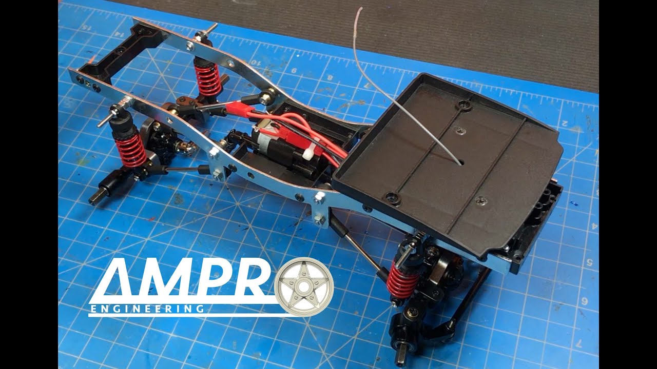 e162: Ampro Upgrades the WPL C24 -Suspension Upgrade-ish...