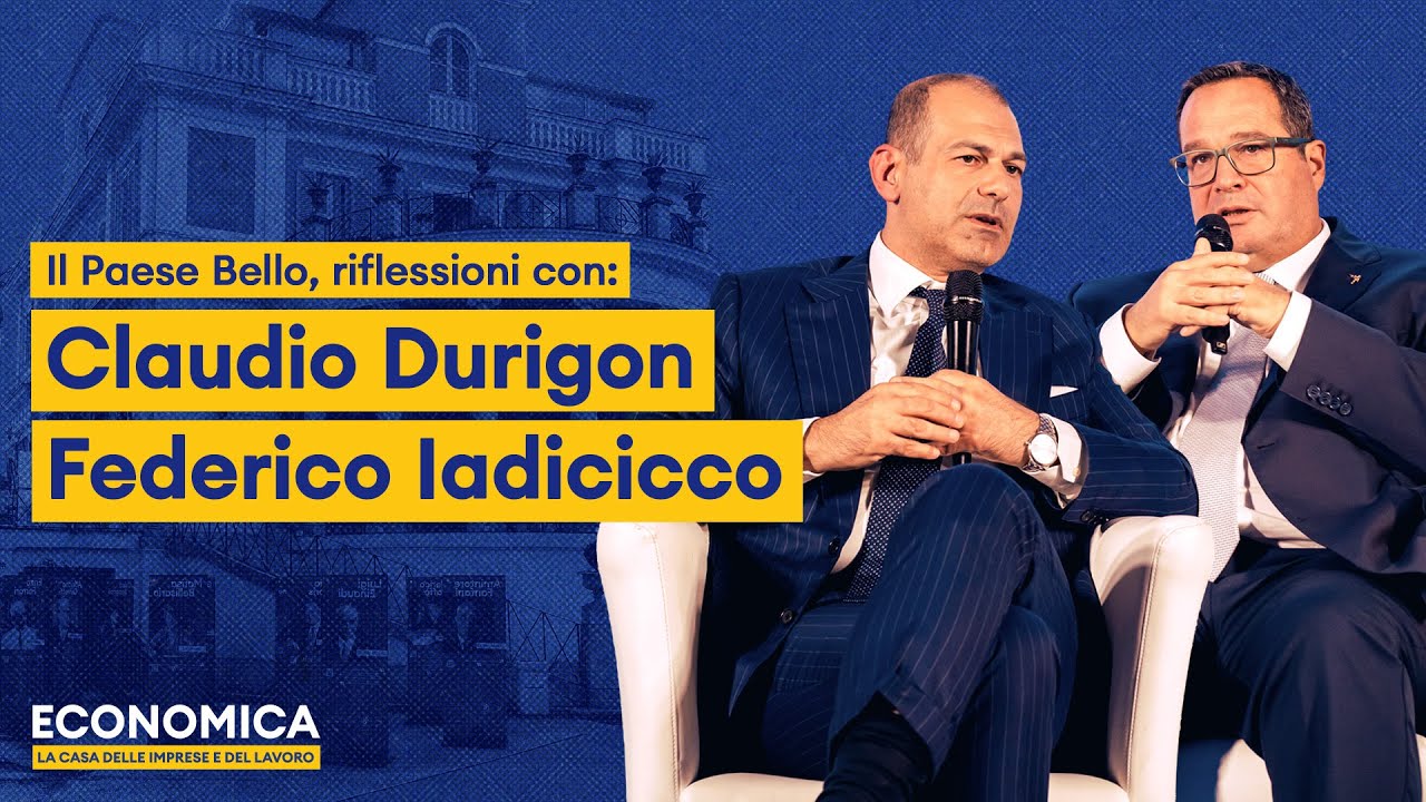 Economica 2025 - Riflesioni con Claudio Durigon e Federico Iadicicco