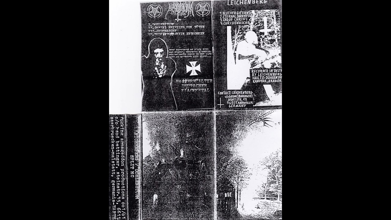 Dohlensturm - Dohlensturm & Todessto&szlig;/Kein Entkommen ( BSoD/ black metal / raw / synth / Germany)