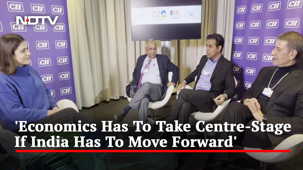 "Window Of Opportunity Looking Good For India": KTR, Business Leaders In Davos