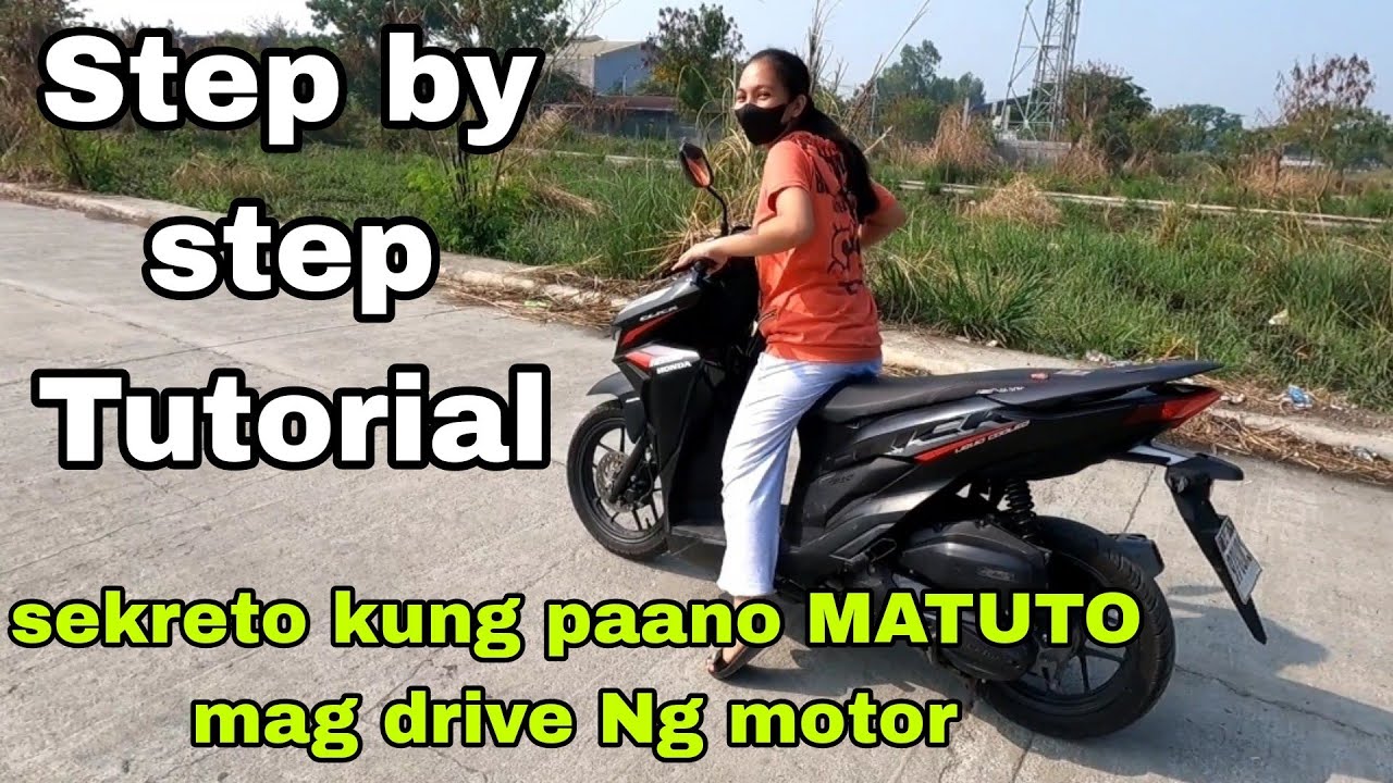 TECHNIQUE AT SEKRETO PARA MATUTO SA PAG DRIVE NG SCOOTER |  HONDA CLICK 125
