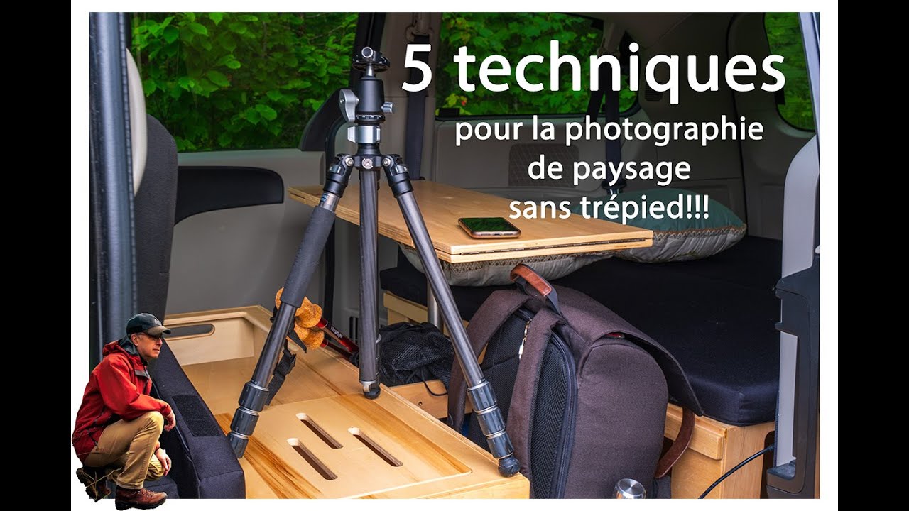 5 techniques pour la photographie de paysage sans tr&eacute;pied