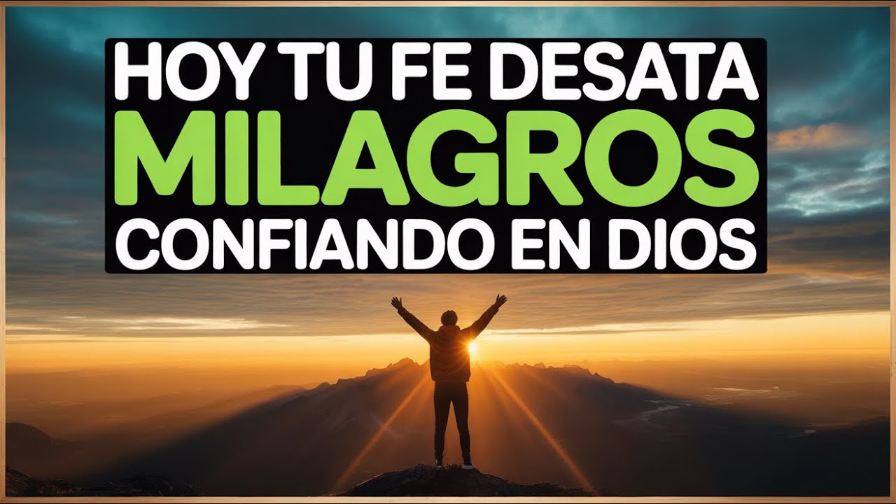 Transformadora Oración de la Mañana: Valor y Confianza en Dios, ¡Milagros Responderán en Tu Vida!