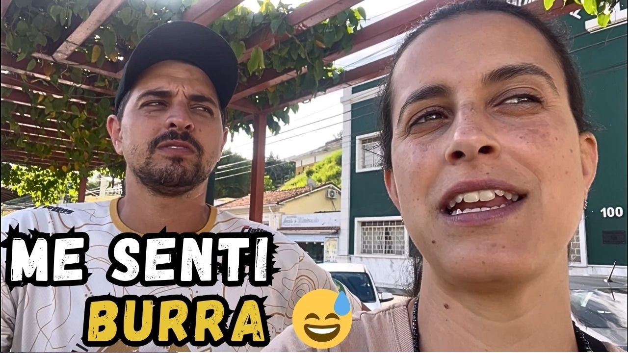 Passei vergonha dessa vez.