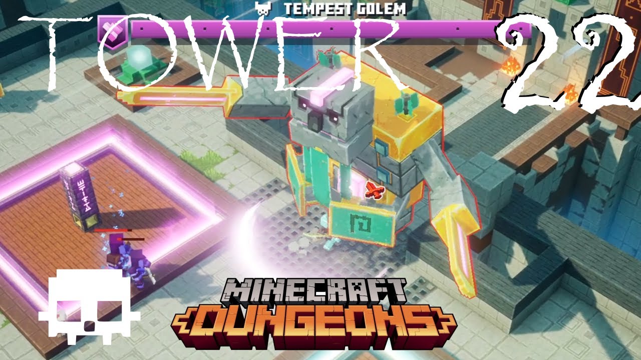 Minecraft Dungeons - Tower 22 (Default) (No Commentary Gameplay)