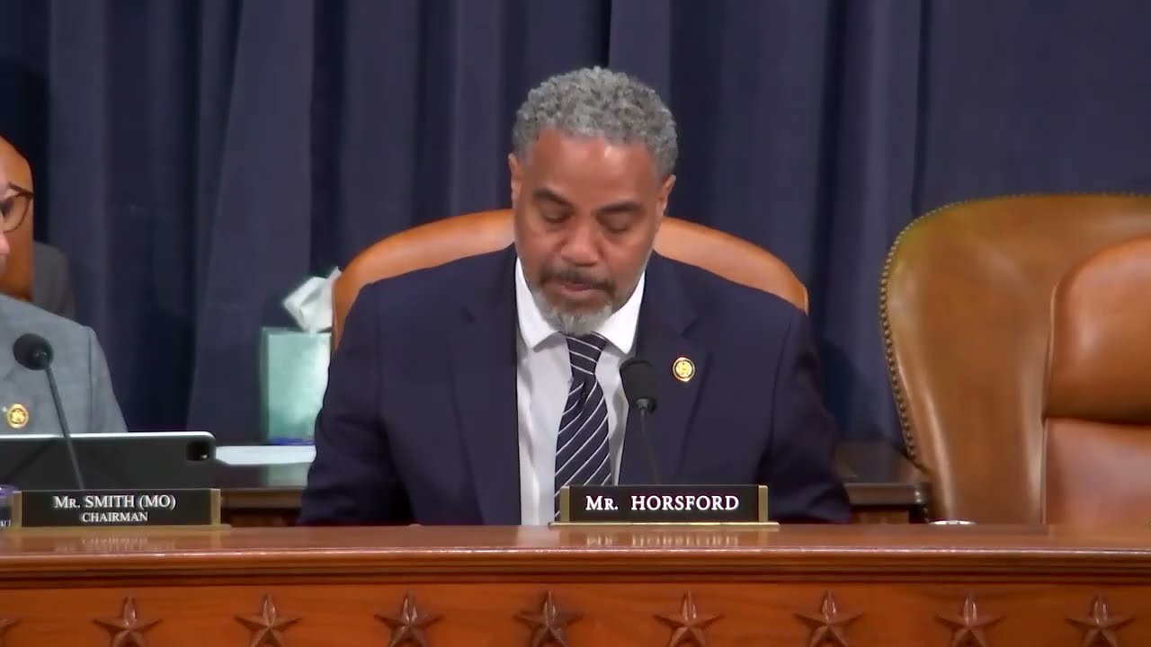 Congressman Steven Horsford Speaks on Ways and Means on Foreign Influence in American Non-profits