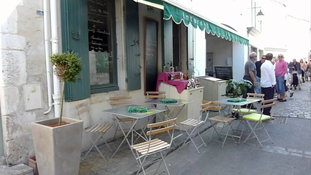 ile de ré  Le marché de La Flotte en ré