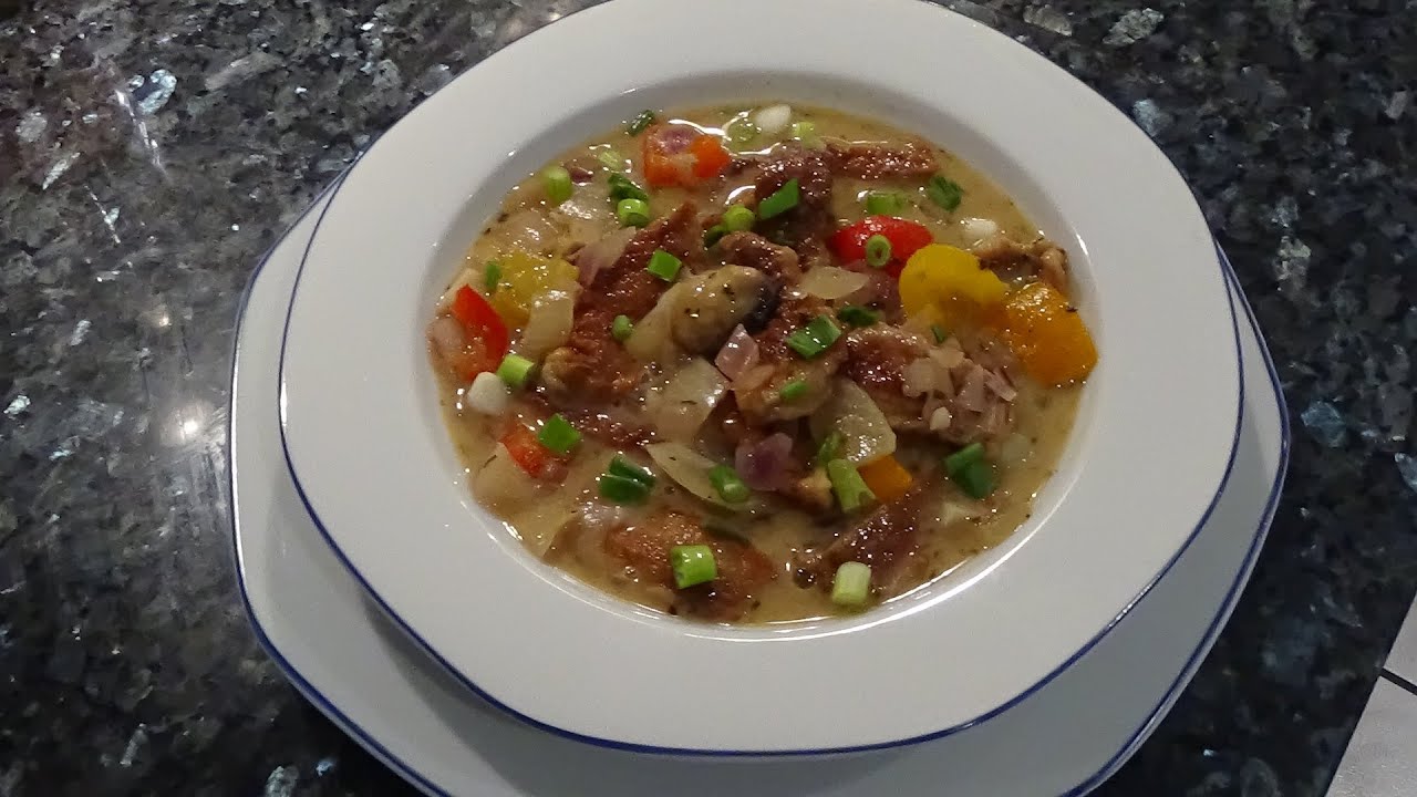 Gyrossuppe – vegan, auch als leckere Partysuppe
