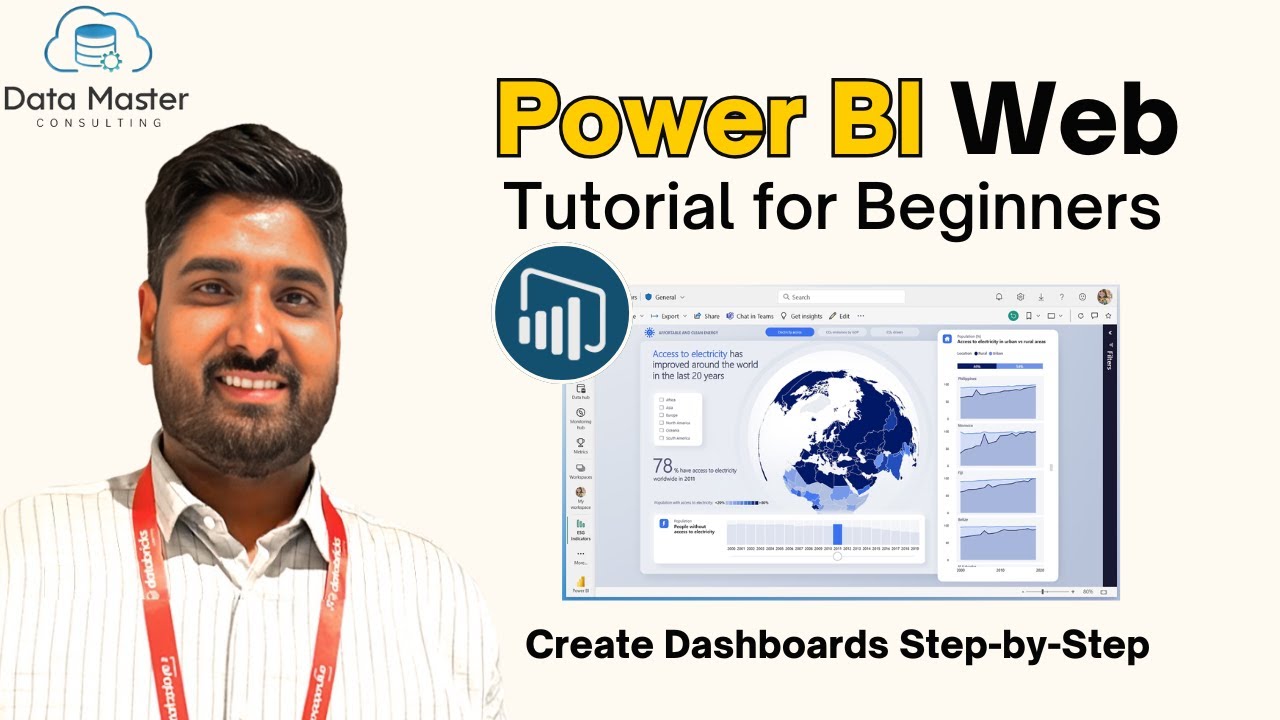 Power BI Tutorial for Beginners (2025) 🚀 | Create Stunning Dashboards Step-by-Step