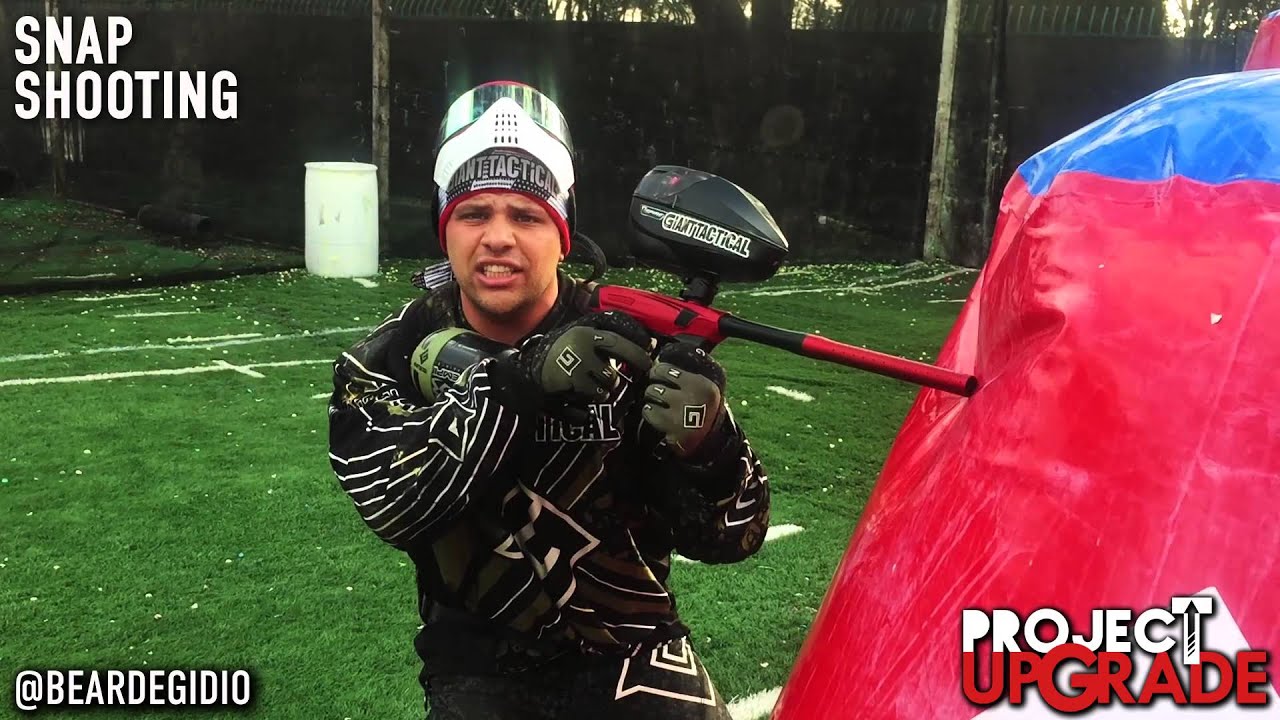 Paintball Snap Shooting By Bear Degidio // The Project Upgrade
