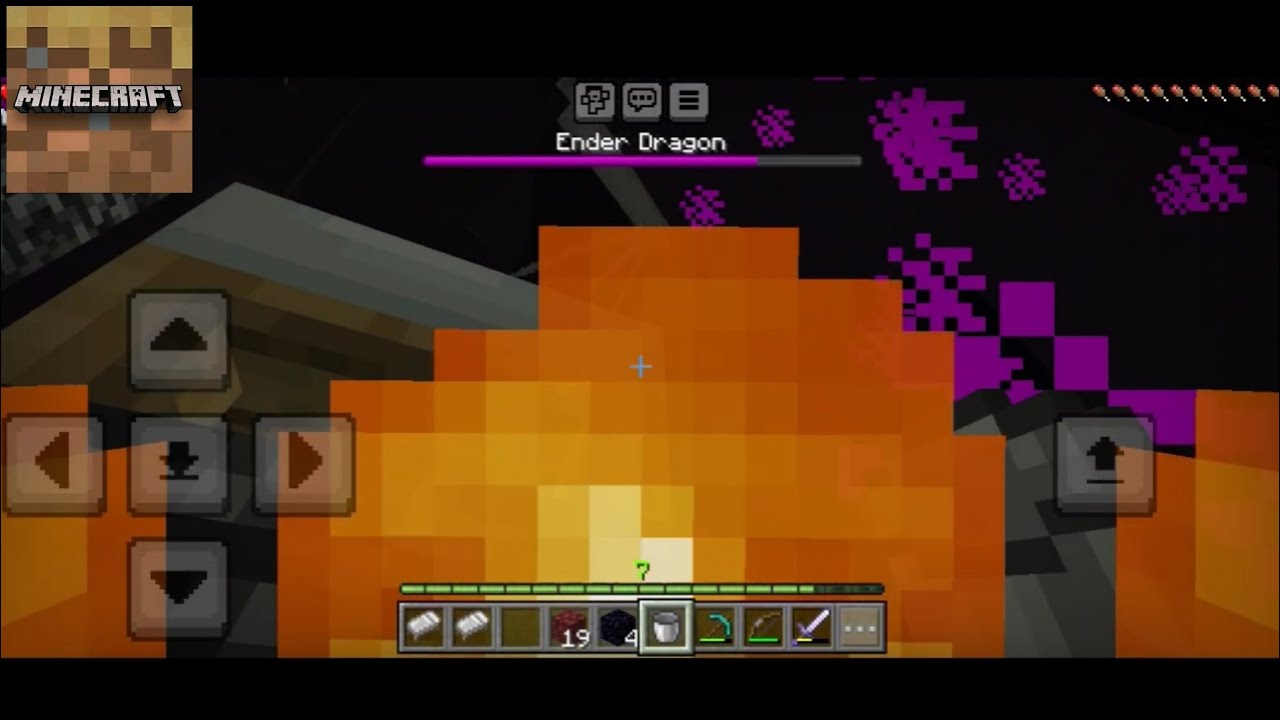 Minecraft Trial Slay the Ender Dragon but with bedrock edition 1.21