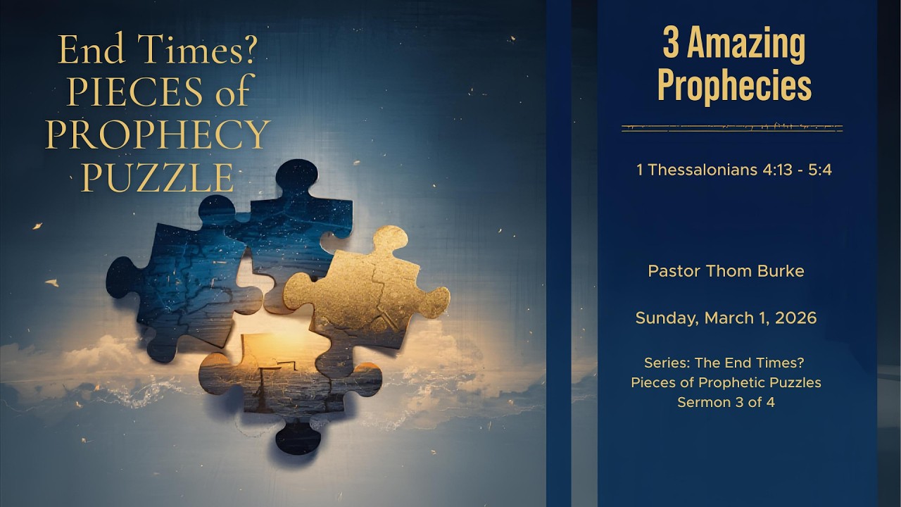 End Times? Pieces of The Prophecy Puzzle: March 1 2026