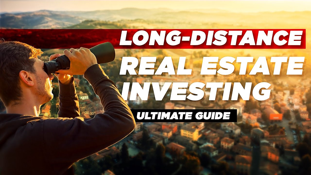 👀 LONG-DISTANCE Real Estate Investing: 3 ACTIONABLE Steps