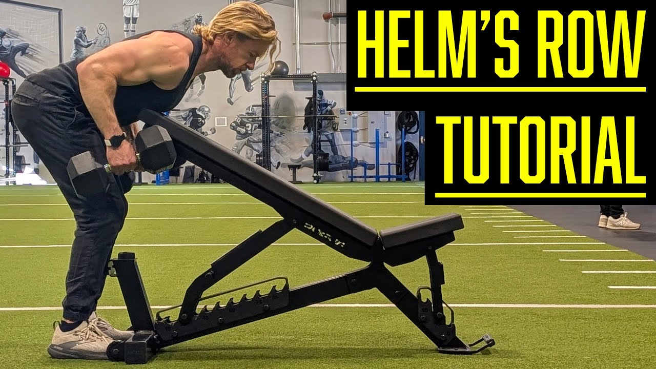 How to Perform HELMS ROW | Back Exercise Tutorial