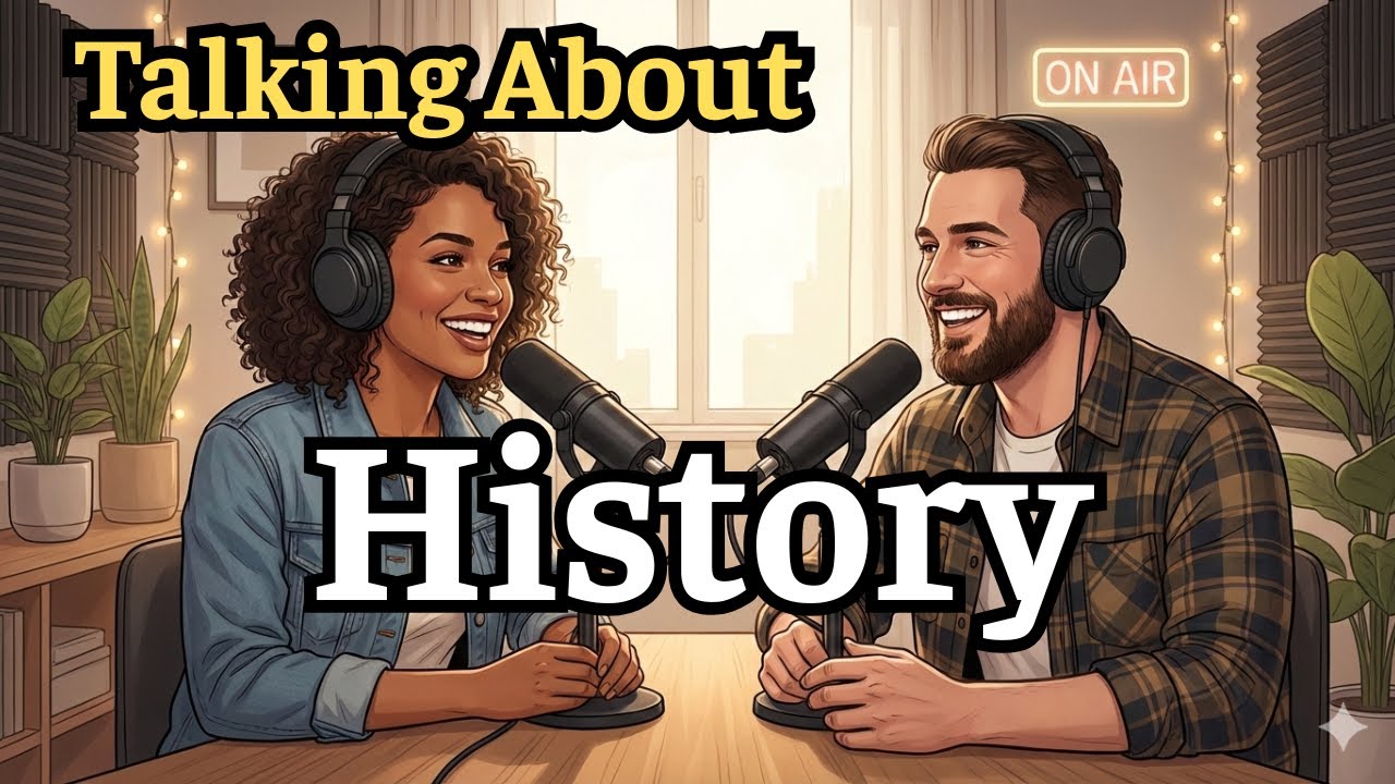 How to Talk About History in English | Real English Conversation for B1–B2 Listening Practice