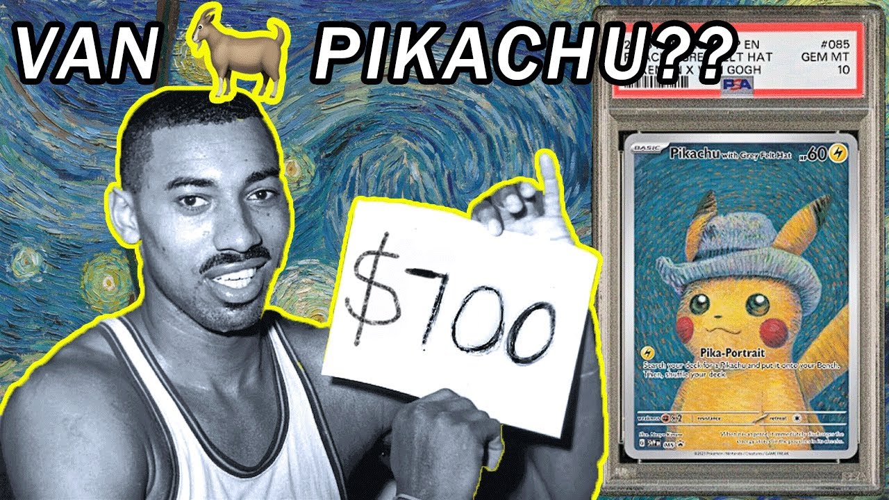 DID IT REALLY MOON'D?? Van Gogh Pikachu is now $700...