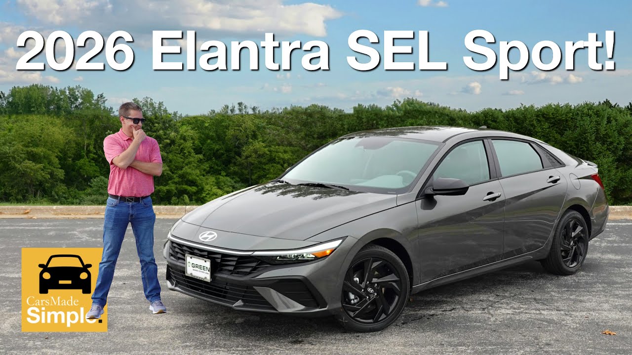 Hyundai Elantra SEL Sport 2026 года | Лучший компактный автомобиль за 25 тысяч долларов?